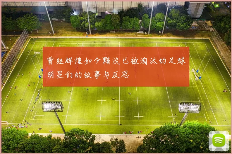 曾经辉煌如今黯淡已被淘汰的足球明星们的故事与反思