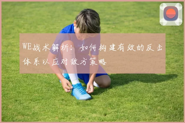 WE战术解析：如何构建有效的反击体系以应对敌方策略